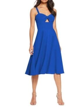 Dress The Population Bianca dress - electric blue, small